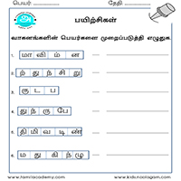 Worksheets