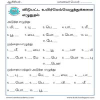 Worksheets